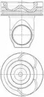 Поршень NÜRAL 87-431300-00