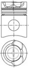 Поршень NÜRAL 87-407100-10