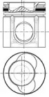 Поршень NÜRAL 87-435000-10