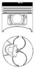 Поршень NÜRAL 87-521207-00