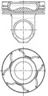 Поршень NÜRAL 87-429600-00