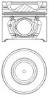 Поршень NÜRAL 87-879200-02