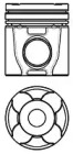 Поршень NÜRAL 87-101100-10