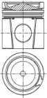 Поршень NÜRAL 87-433300-00