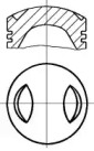 Поршень NÜRAL 87-527200-00