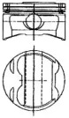 Поршень NÜRAL 87-520500-00