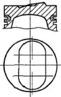 Поршень NÜRAL 87-783800-00