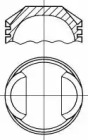 Поршень NÜRAL 87-110200-30