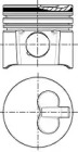 Поршень NÜRAL 87-105507-00