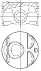 Поршень NÜRAL 87-145206-00