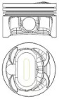 Поршень NÜRAL 87-433907-00