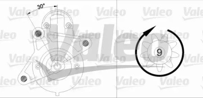 Стартер VALEO 433307