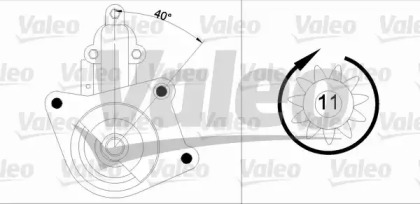 Стартер VALEO 433343