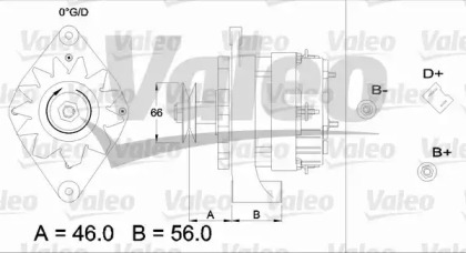 Генератор VALEO 433418