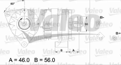 Генератор VALEO 433429