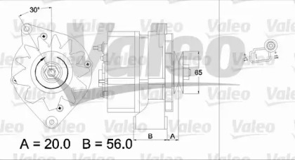 Генератор VALEO 436159