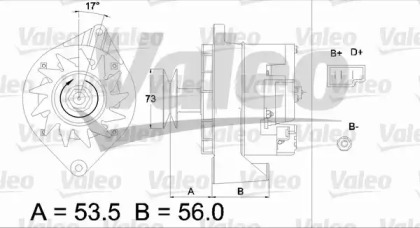 Генератор VALEO 436215