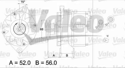 Генератор VALEO 436225