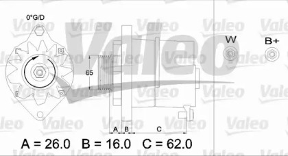 Генератор VALEO 436241