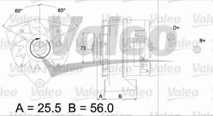 Генератор VALEO 436269