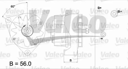 Генератор VALEO 436289