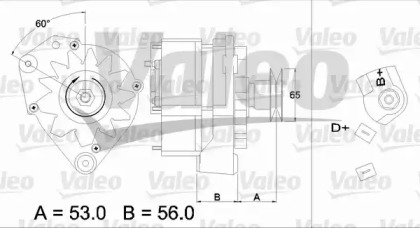 Генератор VALEO 436291