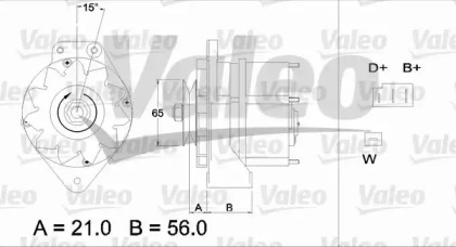 Генератор VALEO 436294