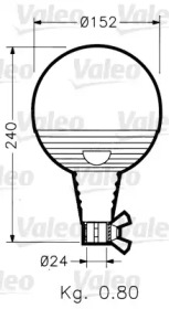 Фонарь VALEO 040018