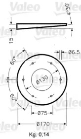 Кронштейн VALEO 040025