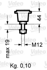 Кронштейн VALEO 040028