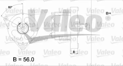 Генератор VALEO 436418