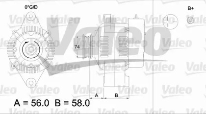 Генератор VALEO 436519