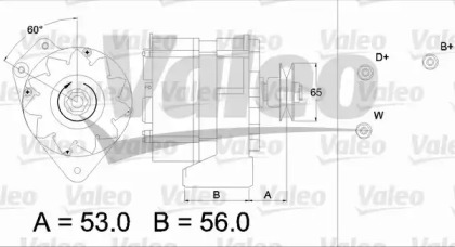 Генератор VALEO 436581