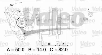 Генератор VALEO 436620