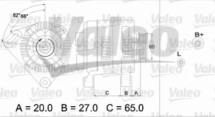 Генератор VALEO 436714