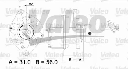 Генератор VALEO 436722