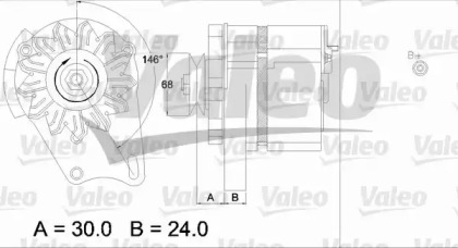 Генератор VALEO 437370