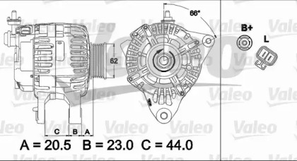 Генератор VALEO 437488