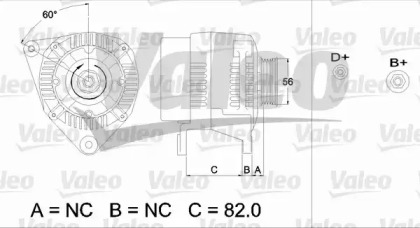 Генератор VALEO 437493