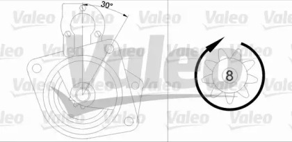 Стартер VALEO 455500