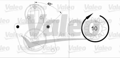 Стартер VALEO 455511