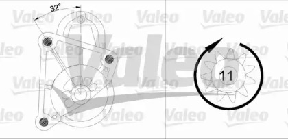 Стартер VALEO 455550