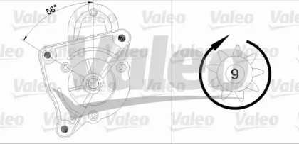 Стартер VALEO 455551