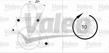 Стартер VALEO 455552