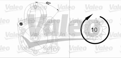 Стартер VALEO 455553