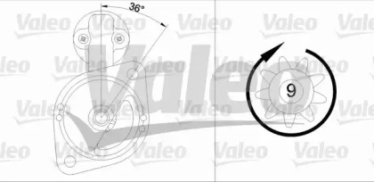 Стартер VALEO 455555