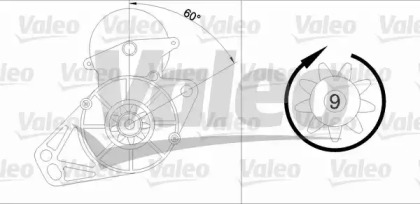 Стартер VALEO 455577