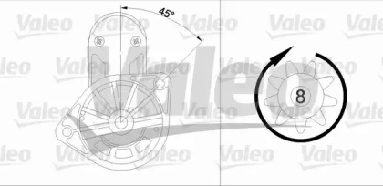 Стартер VALEO 455583