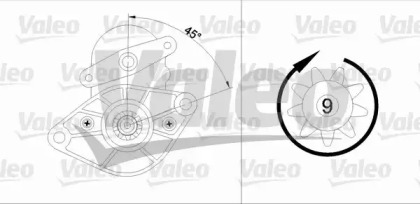 Стартер VALEO 455591