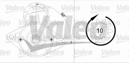 Стартер VALEO 455596